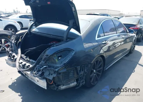 2016 Mercedes-Benz S 550 Plug-In Hybrid из США, поврежденный, VIN WDDUG6DB0GA263871